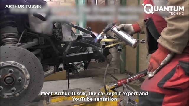 Totally Destroyed LAMBORGHINI Repaired by Professional Mechanic | by @tussik01 смотреть онлайн