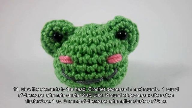 How To Crochet a Mini Amigurumi Frog Keychain - DIY Crafts Tutorial - Guidecentral смотреть онлайн
