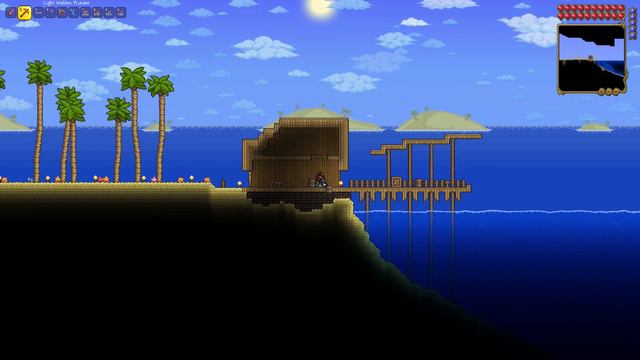 Terraria Build Timelapse - Beach House Episode смотреть онлайн