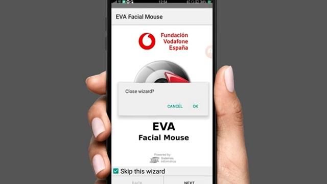 How to run mobile without touching it || use mobile without touch -EVA Facial Mouse смотреть онлайн