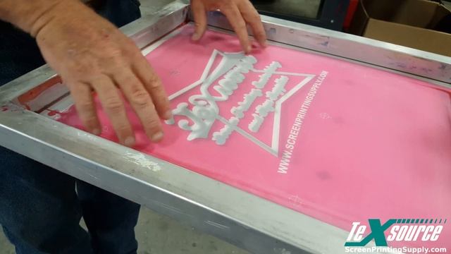 Screen Printing Basics - Another Easy Trick for Lining Up Multiple Colors смотреть онлайн