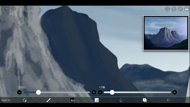 IBISPAINTX Tutorial For Beginners | Beautiful Realistic Landscape | Digital Art for beginners смотреть онлайн