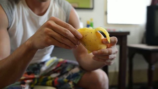 Как правильно резать манго смотреть онлайн