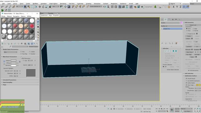 Modeling Mercedes benz E55 AMG 2005 in 3ds Max BluePrint setup Part 1 смотреть онлайн