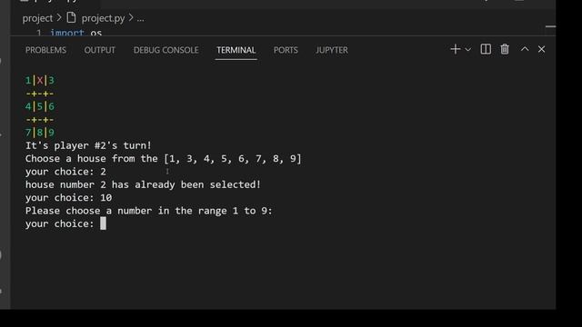 project XO GAME for CS50P смотреть онлайн