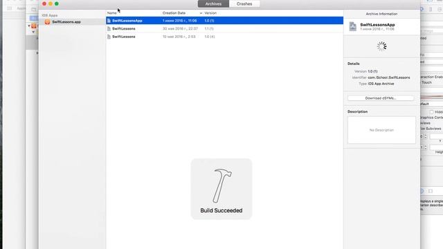 Разработка в Xcode iOS-приложения для видеоуроков. Часть 15 - Публикация в AppStore смотреть онлайн