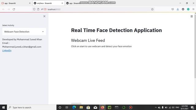 Real time Face emotion detection using streamlit and deep-learning CNN model. смотреть онлайн