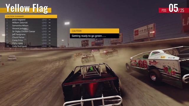 Tony Stewart's All-American Racing - Dirt Track at Las Vegas [All Cars] смотреть онлайн