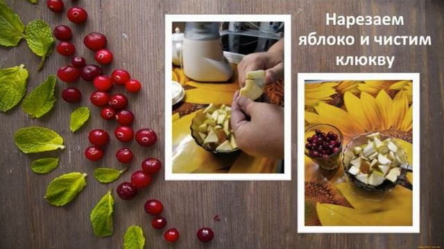 Пирог с клюквой и яблоками Гильзунова Алла Александровна смотреть онлайн