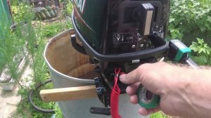 мой первый лодочный мотор