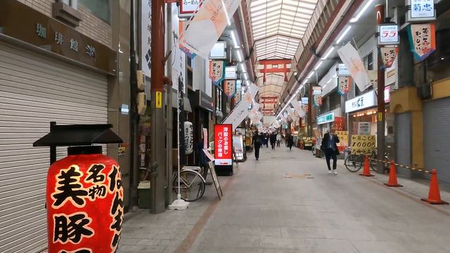 【4K】Osaka Walk Around Tenjinbashisuji Shopping Street Osaka, May,Japan 2021
