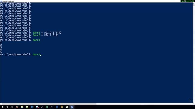 How to merge 2 Arrays in Powershell смотреть онлайн