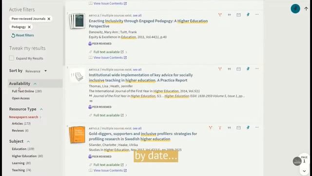 How to search for journal articles смотреть онлайн