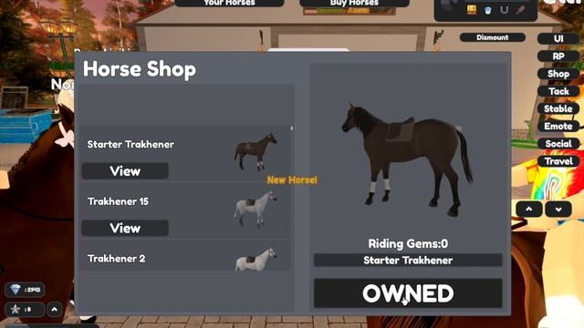 I BOUGHT A NEW HORSE AND TACK! - Horse Riding Elite смотреть онлайн