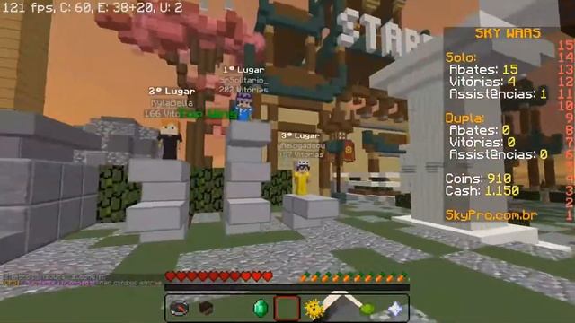 Minecraft: NOVO SERVIDOR DE SKYWARS SEM *LAG* (SkyPro) смотреть онлайн