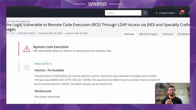 How Black Duck Addresses the Log4j Zero-Day Open Source Vulnerability смотреть онлайн