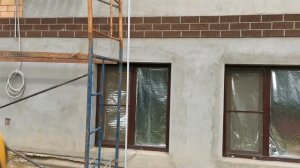 Строительство большого навеса к дому- вся технология.