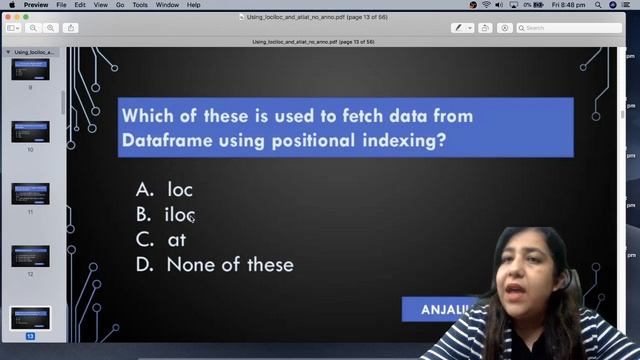 L-3 MCQs on Python pandas : Series & DataFrames CUCET 2023 | Compuer Science | Informatics Practice смотреть онлайн
