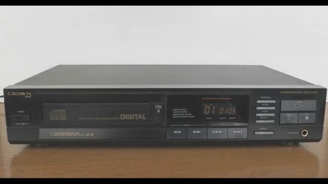 CROWN CD-80 Stereo Compact Disc Player смотреть онлайн