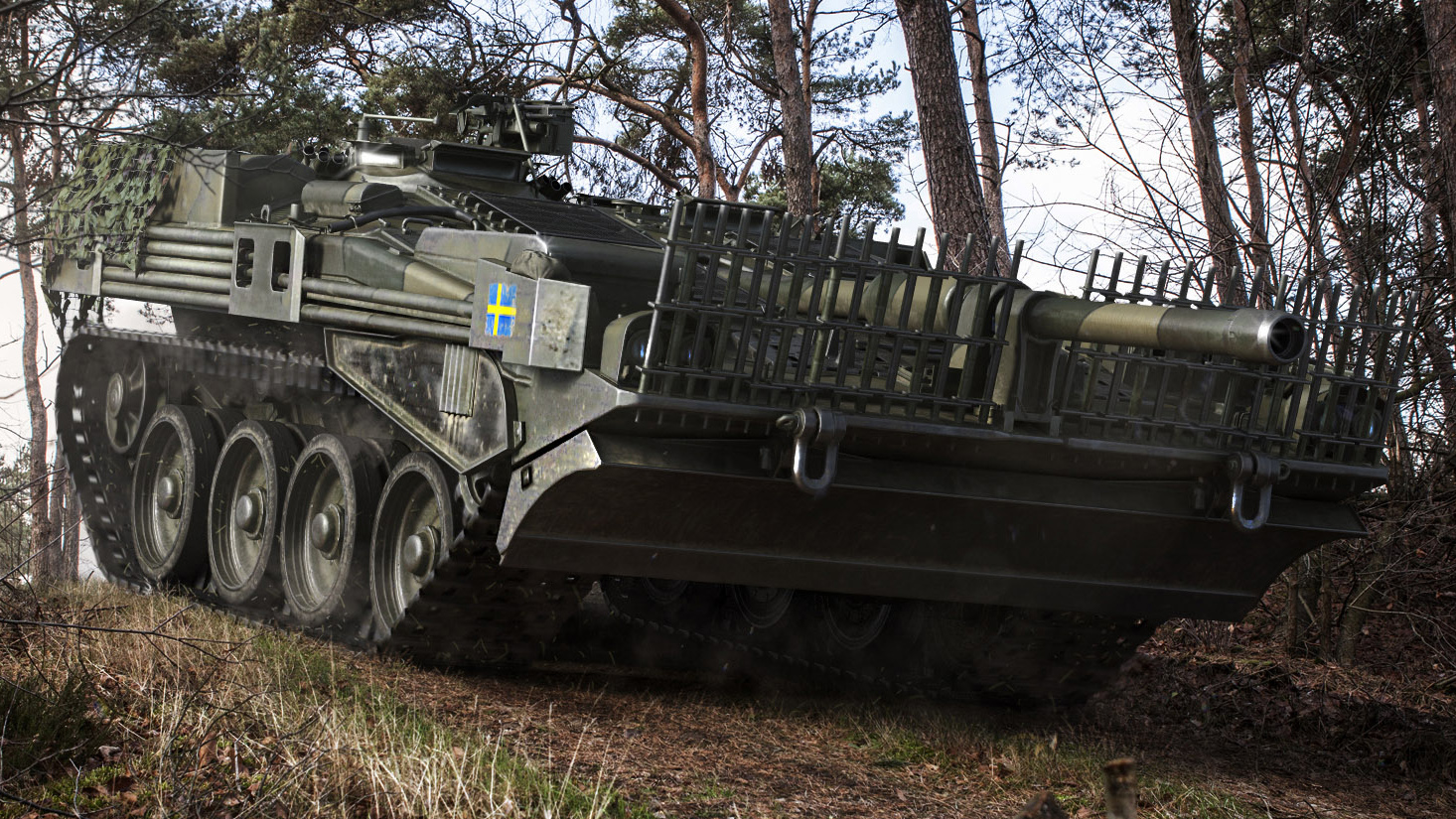 Strv 103B — 11313 Урона — World of Tanks