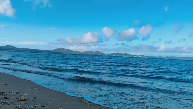 30 minutes Soothing Sound of waves Healing sounds Okinawa - Private beach | Chillaxing nature sound смотреть онлайн