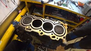 Разбор ДВС после промывки Димексидом 1ZZ-FE