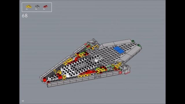 LEGO Instructions | ICONS™ | 10497 | Galaxy Explorer | Alternative 2 - 918 Space Transport Remake смотреть онлайн