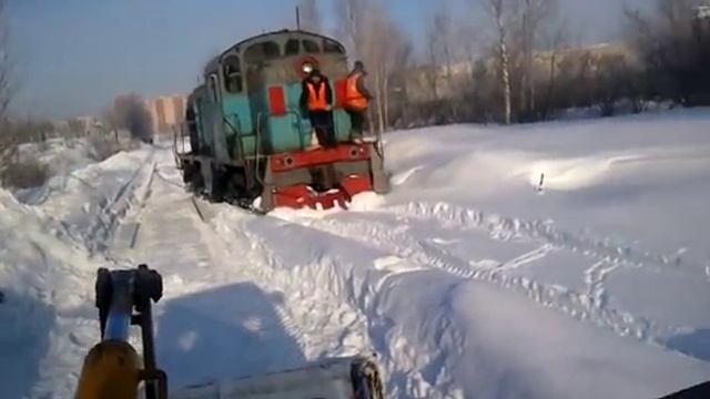снег на железной дороге смотреть онлайн