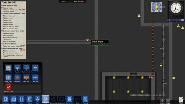 Prison Architect Bug - Workers not working смотреть онлайн