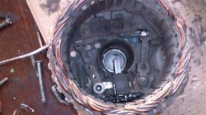 Ремонт генератора "Nissan Sanny". Repair the generator "Nissan Sanny".