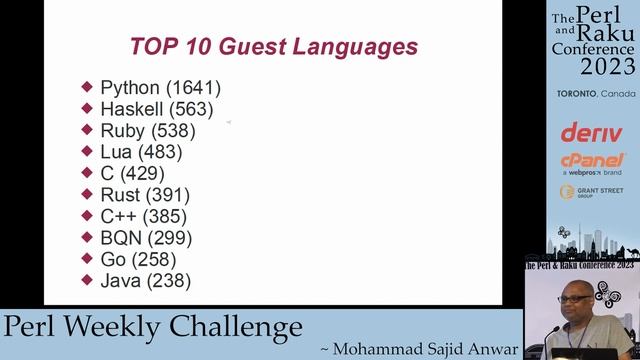 Perl Weekly Challenge - Mohammad Sajid Anwar смотреть онлайн