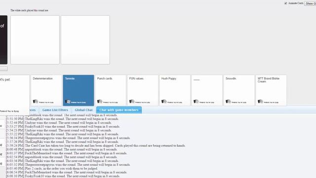 Undertale Cards Against Humanity Episode 4 смотреть онлайн