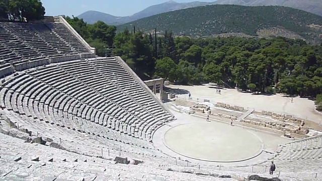 The Ancient Theatre of Epidaurus, Peloponnese | Omilo смотреть онлайн