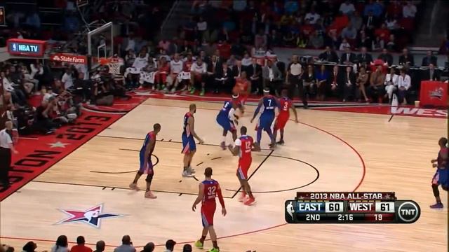 2013 NBA All Star Game Best Plays full game highlights МАТЧ ВСЕХ ЗВЁЗД НБА 13 смотреть онлайн
