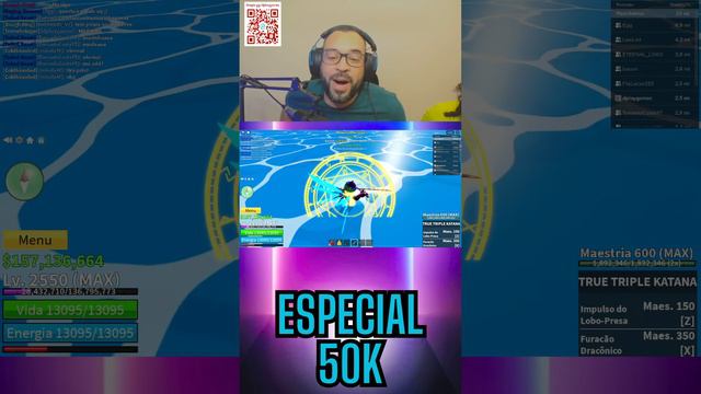 🔴Fazendo Raids e leviathan 🔴ESPECIAL 50K #bloxfruits смотреть онлайн
