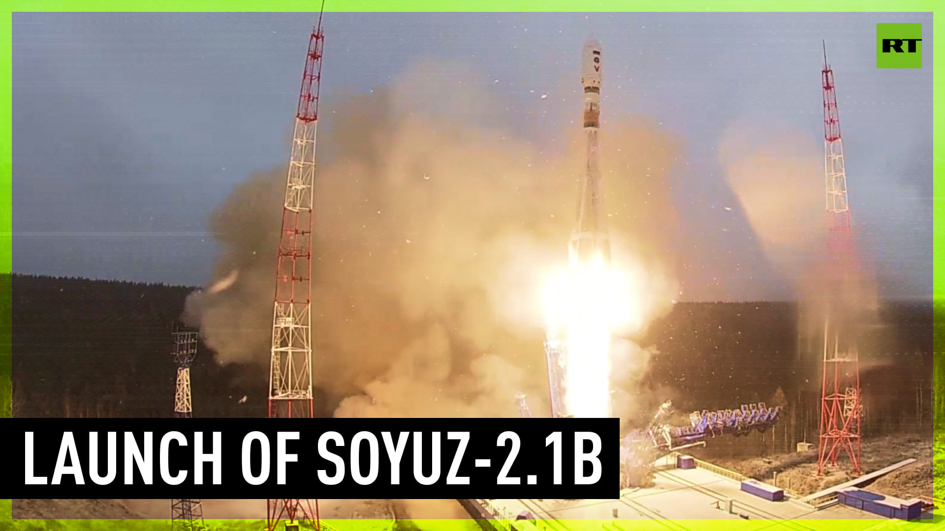 Launch Of Soyuz-2.1B Carrier Rocket From Plesetsk Cosmodrome