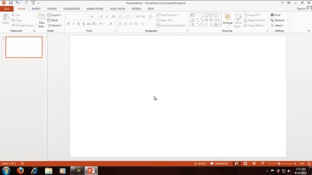 belajar Power Point 2013 Untuk Pemula part1) смотреть онлайн