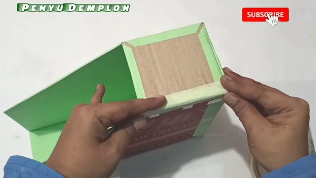 DIY Simple File Box - Rak buku sederhana dari kardus bekas - Kerajinan tangan dari barang bekas смотреть онлайн