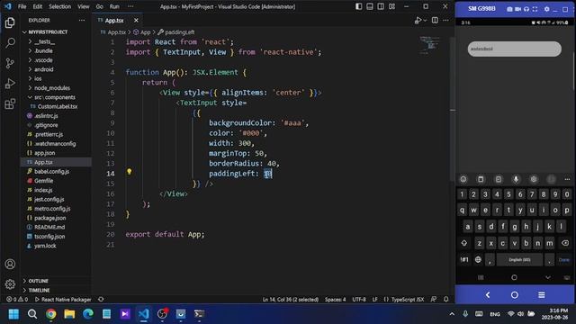 Mobile app development with React Native | Sinhala - සිංහලෙන් | #12 Text Input component смотреть онлайн