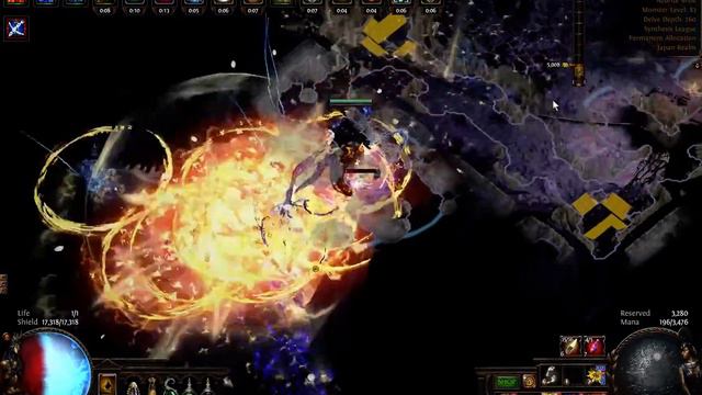 [PoE] Delve260 vs CI Purifying Flame HighSTR Chieftain Build 3.6 смотреть онлайн