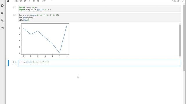 Plotting a 1 D Array смотреть онлайн