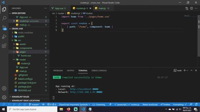 Curso vue 11- 2 En esta segunda parte agregamos vue-router para entrar a las paginas del proyecto смотреть онлайн