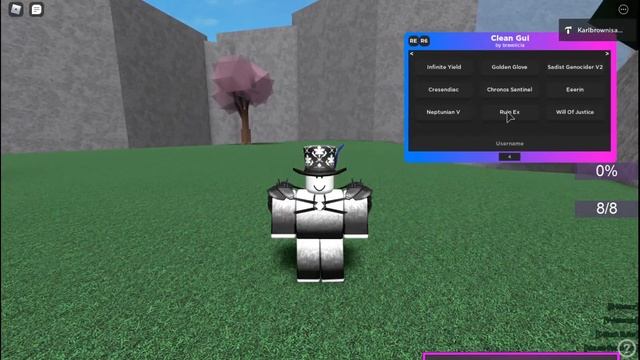 Roblox Clean Gui Hub Script Showcase смотреть онлайн