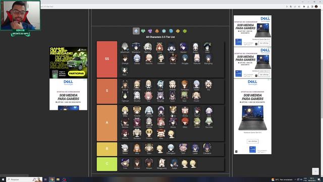 TIER LIST POLÊMICA DOS GRINGOS!!! CONCORDAM??? GENSHIN IMPACT смотреть онлайн