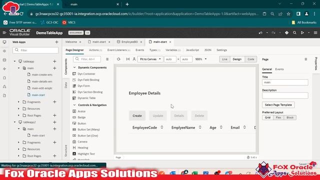 13. Combobox with Dynamic Value | Select (one) in VBCS | Combobox with dynamic data | VBCS tutorial смотреть онлайн