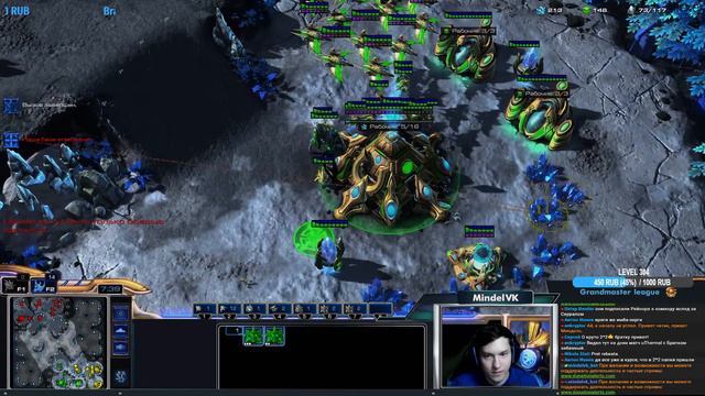 2x2 с BRAT_OK И МУТАЦИЯ НЕДЕЛИ! | Стрим от MindelVK по StarCraft 2 LotV смотреть онлайн