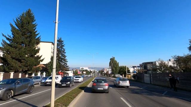 Cluj-Napoca 4k,  Strada Buna Ziua, Calea Turzii, Republicii. Driving Cluj-Napoca, Romania. CLUJ4K