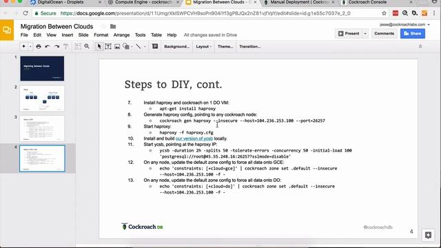 How to deploy a database across clouds смотреть онлайн