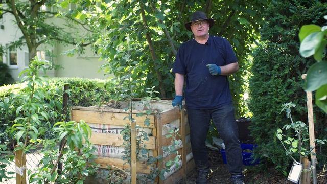 Komposter selber bauen für unter 10 Euro - DIY Upcycling für den Garten смотреть онлайн