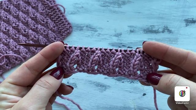 Красивый ажурный узор спицами для вязания весенних кардиганов, джемперов, топов смотреть онлайн